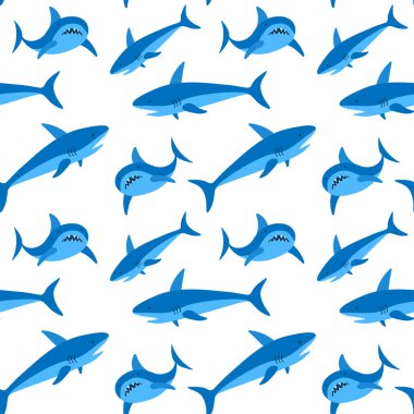 Köpekbalığı kusursuz desen