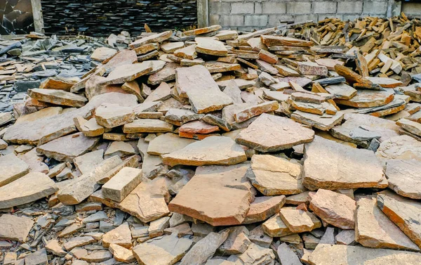 modern tuğla yığını arkaplan dokusu fotoğrafı.