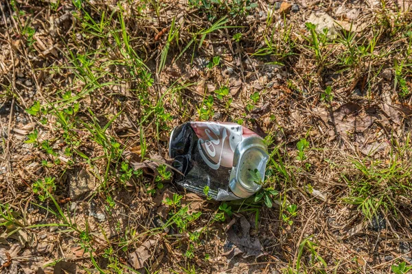 Cumming Georgia Usa Coca Cola Burk Med Isbjörngrafik Tom Och — Stockfoto