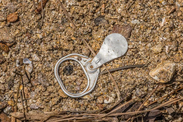 Gammal Stil Dra Flik Från Läsk Eller Kan Ligga Upp — Stockfoto