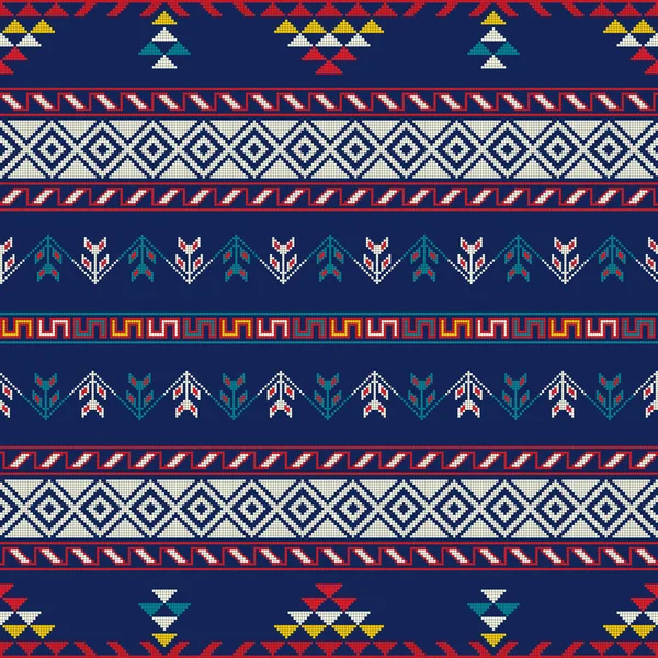 Geleneksel Gürcistan halk sanatı nakış vektör deseni