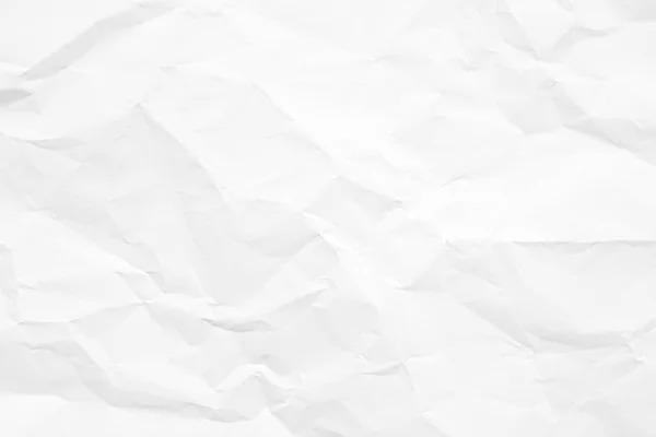 Чистая Белая Бумага Морщинистый Абстрактный Фон — стоковое фото