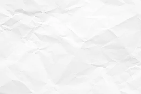 Чистая Белая Бумага Морщинистый Абстрактный Фон — стоковое фото