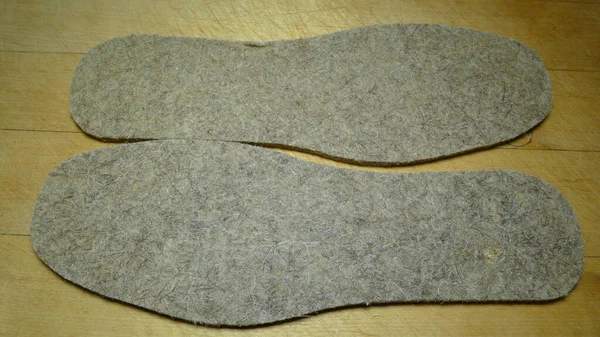 Solette Calde Scarpe Invernali — Foto Stock