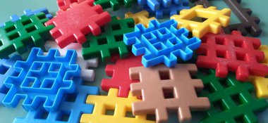 Çocuk tasarımcısının renkli detayları