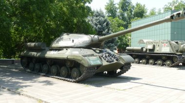 Krasnodar, Rusya, 08.08.2021, Zafer Parkı Müzesi sergisi 