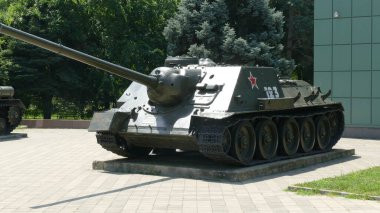 Krasnodar, Rusya, 08.08.2021, Zafer Parkı Müzesi sergisi 
