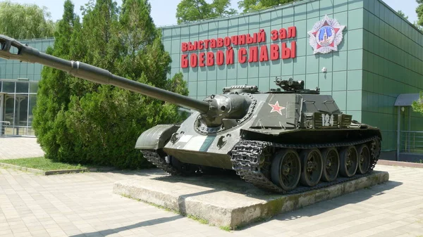Краснодар Росія 2021 Експозиція Музею Парку Перемоги — стокове фото