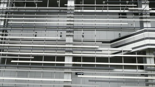 Abstrakte Struktur Aus Stahlträgern Texturbild Für Hintergrund — Stockfoto