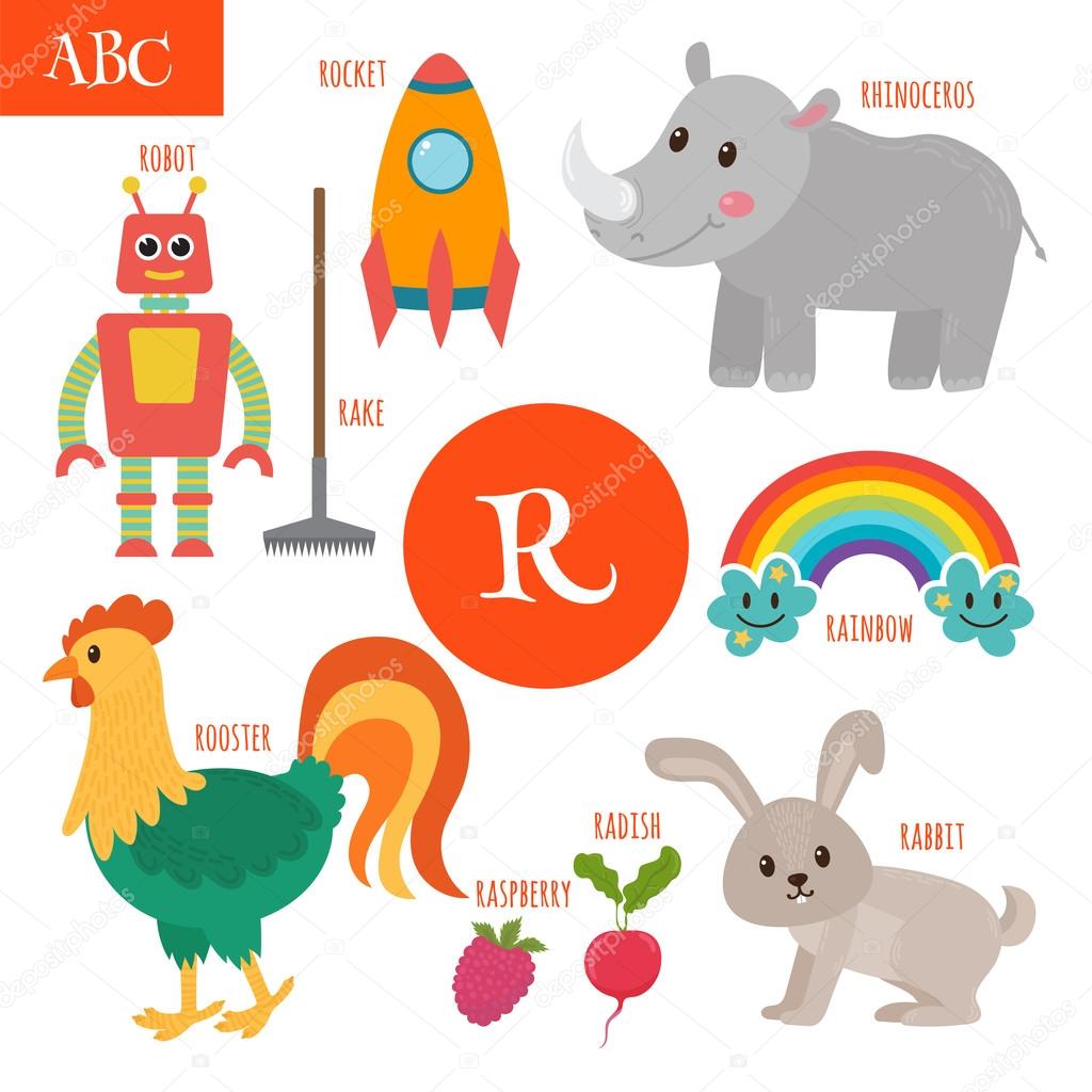 Letter R Cartoon Alphabet For Children Radish Rhinoceros Rocket Raspberry Robot Rainbow Rake Rooster Rabbit Vector Illustration Premium Vector In Adobe Illustrator Ai Ai Format Encapsulated Postscript Eps Eps Format Letter R Cartoon Alphabet For Children Radish Rhinoceros Rocket Raspberry Robot Rainbow Rake Rooster Rabbit Vector Illustration Premium Vector In Adobe Illustrator Ai Ai Format Encapsulated Postscript Eps Eps Format
