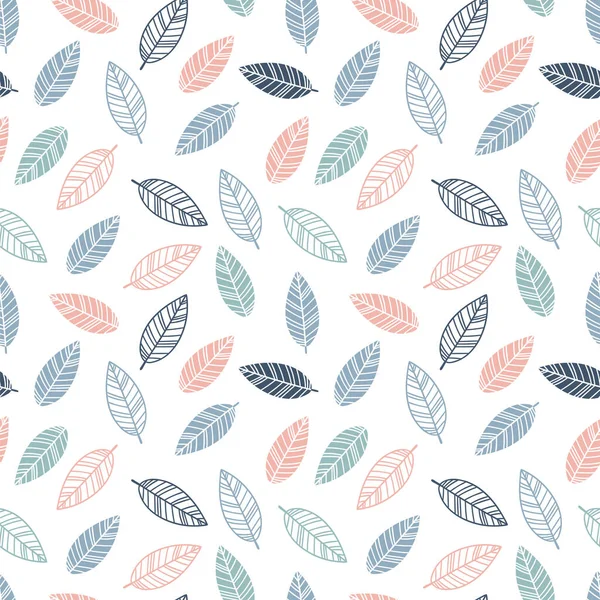Doğanın kusursuz bir düzeni. Yapraklı çiçek arkaplanı. Kumaş, ambalaj ve tekstil için hoş bir süs. Vektör illüstrasyonu