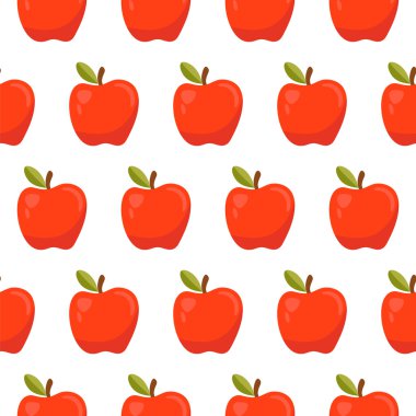 Kırmızı elma ile Seamless Modeli