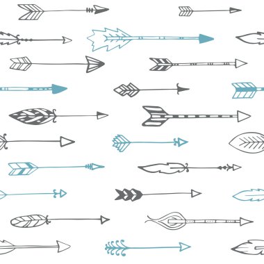 ile Seamless Modeli el çizilen okları