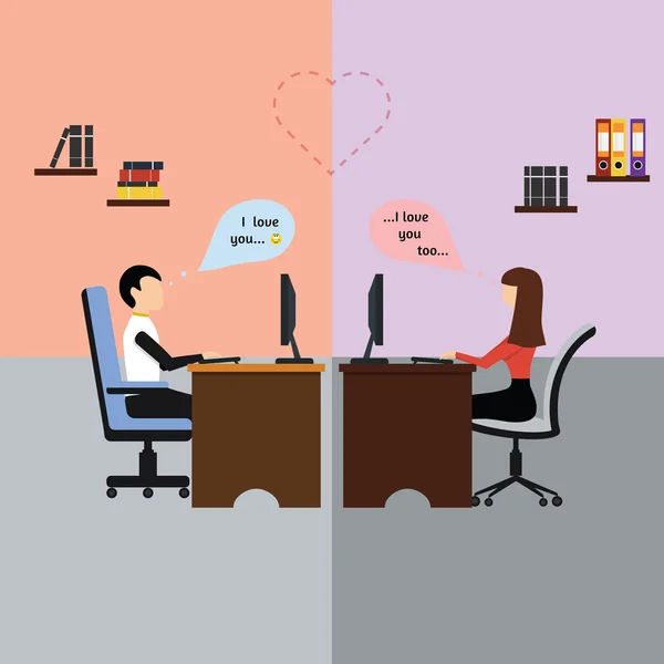 Sen sanat seviyorum. Genç çift gönderen tr posta