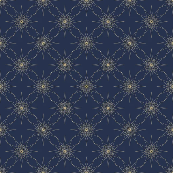 Yıldız ile soyut seamless modeli. Vektör arka plan.