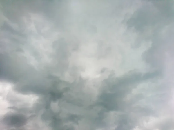 Berawan Abu Abu Badai Dramatis Awan Langit Gelap Hujan Latar — Stok Foto