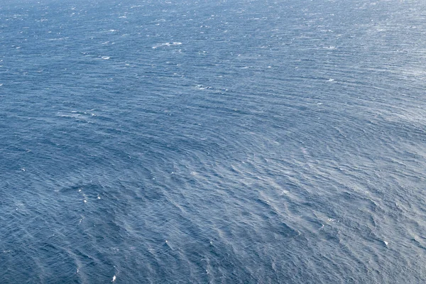 夏季海景自然波纹图案背景 爱琴海 蓝水上波涛汹涌 地中海旅行 — 图库照片