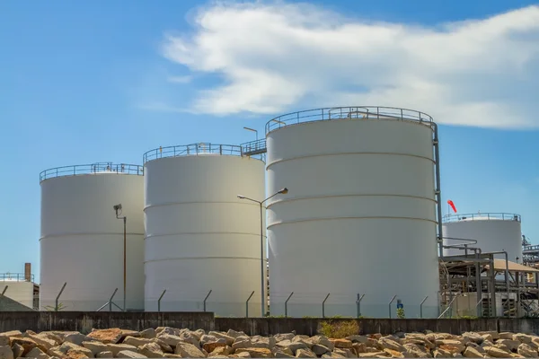 Oil refinery — Stock Photo, Image