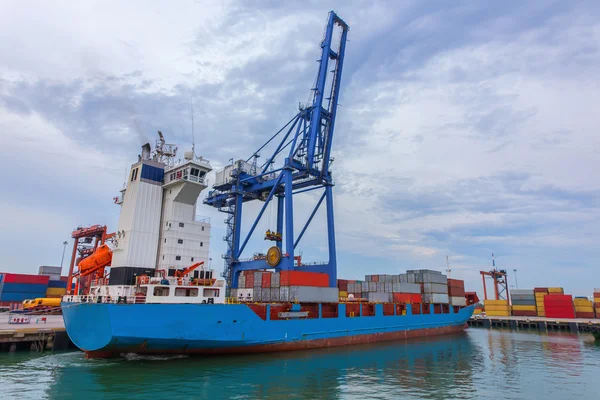 Shipping port — Stock Photo, Image