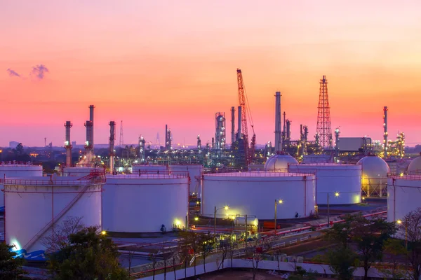 Oil refinery — Stock Photo, Image