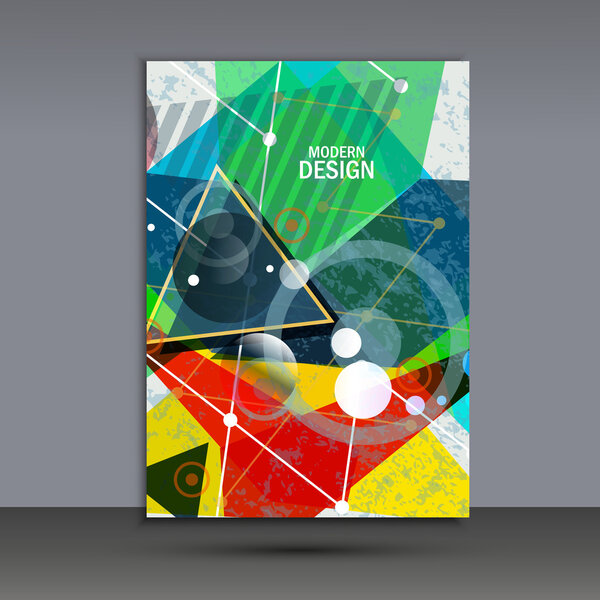 Abstract light template background