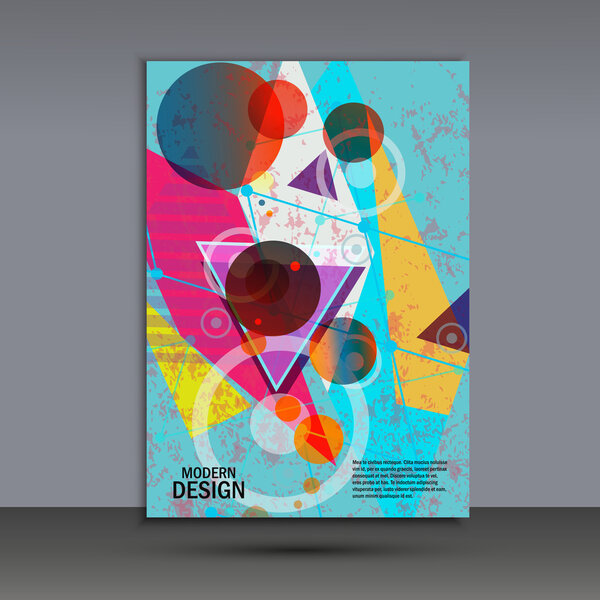 Abstract light template background