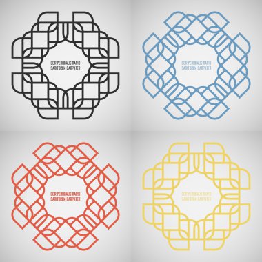 Vektör soyut resimler. tasarım şablonu