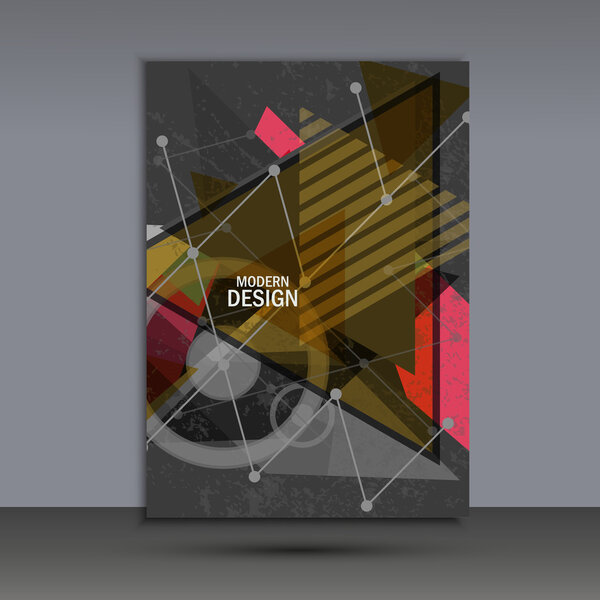 Abstract light template background