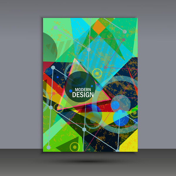 Abstract light template background