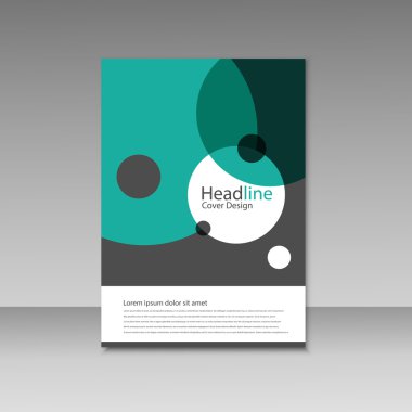Soyut broşür tasarımı. Modern kapak arka planlar. Vektör şablonu