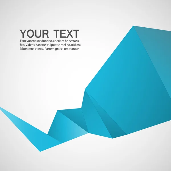 Cintas y tiras creativas para texto y diseño — Vector de stock