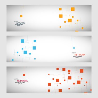 vektör renk ağ bağlantısı ve dna atom