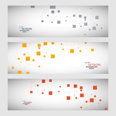 vektör renk ağ bağlantısı ve dna atom