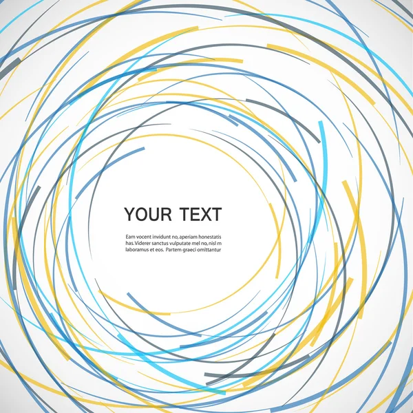 Soyut renkli ve daire arka plan — Stok Vektör