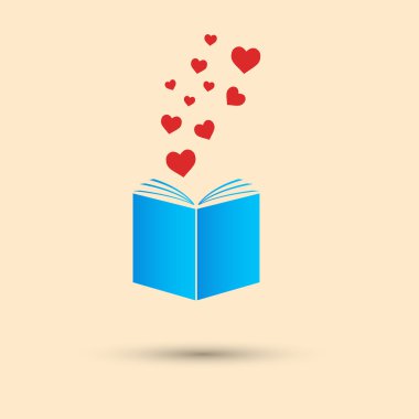 Favorite book symbol clipart