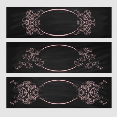 Güzellik dekoratif çerçeve metin için