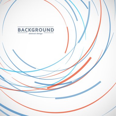 Soyut renkli ve daire arka plan