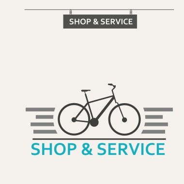 Arka planda çizilmiş Bisiklet