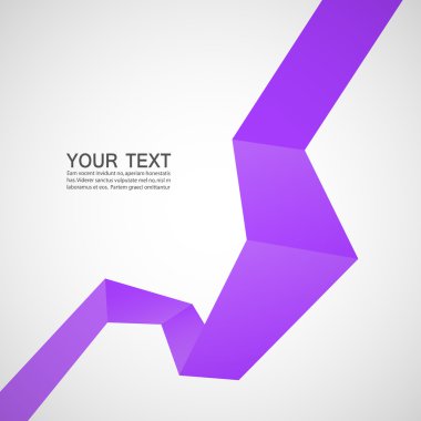 Arka plan olarak renkli kırık çizgiler.