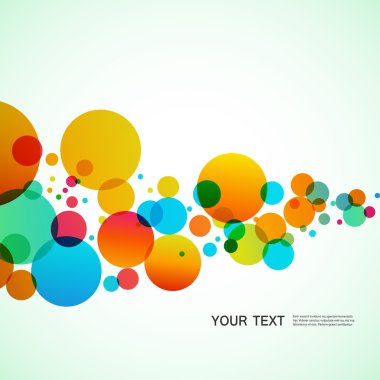 Arka plan illüstrasyon gibi gökkuşağı