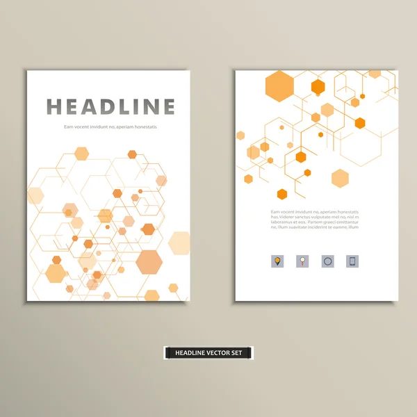 Kitap kapağı soyut rakamları ile