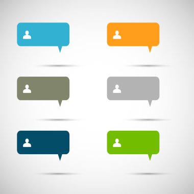 Peech kabarcıklar Icon set