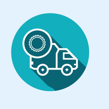 Araç teslim için simge