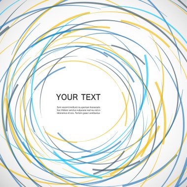 Renkli ve daire arka plan