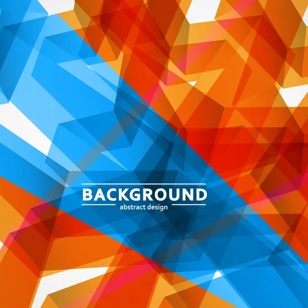 Abstract background with geometric lines — Stock Vector