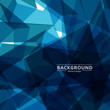 Kaotik şekiller ES'lerin soyut vektör arka plan