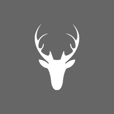 Simge vektör Noel geyik baş