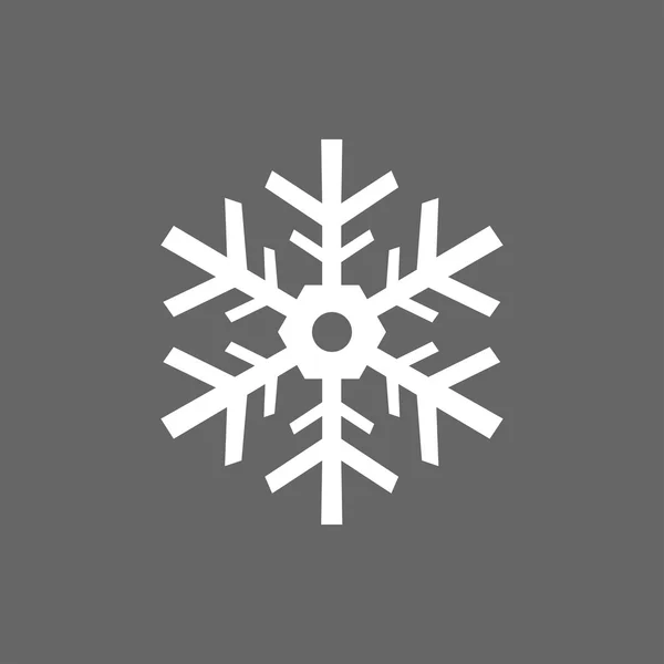 Ikonen jul snöflingor för julen — Stock vektor