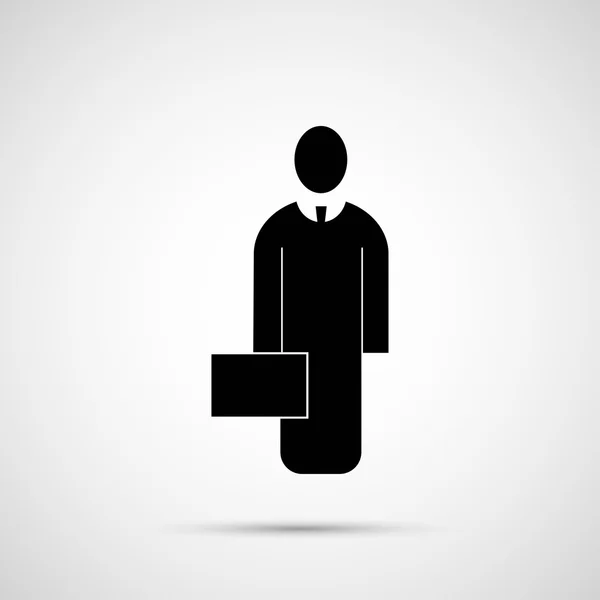 People vector design. Icon man with briefcase — Stock Vector