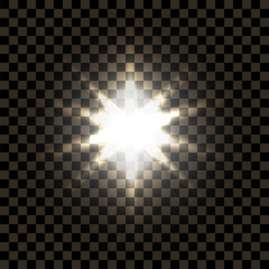 soyut parlak yıldız